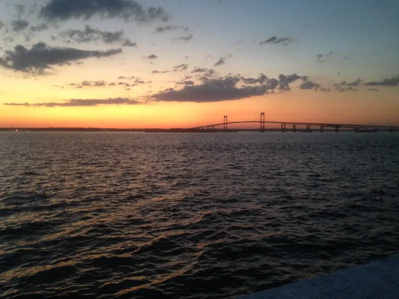 Newport, RI Pell Bridge image